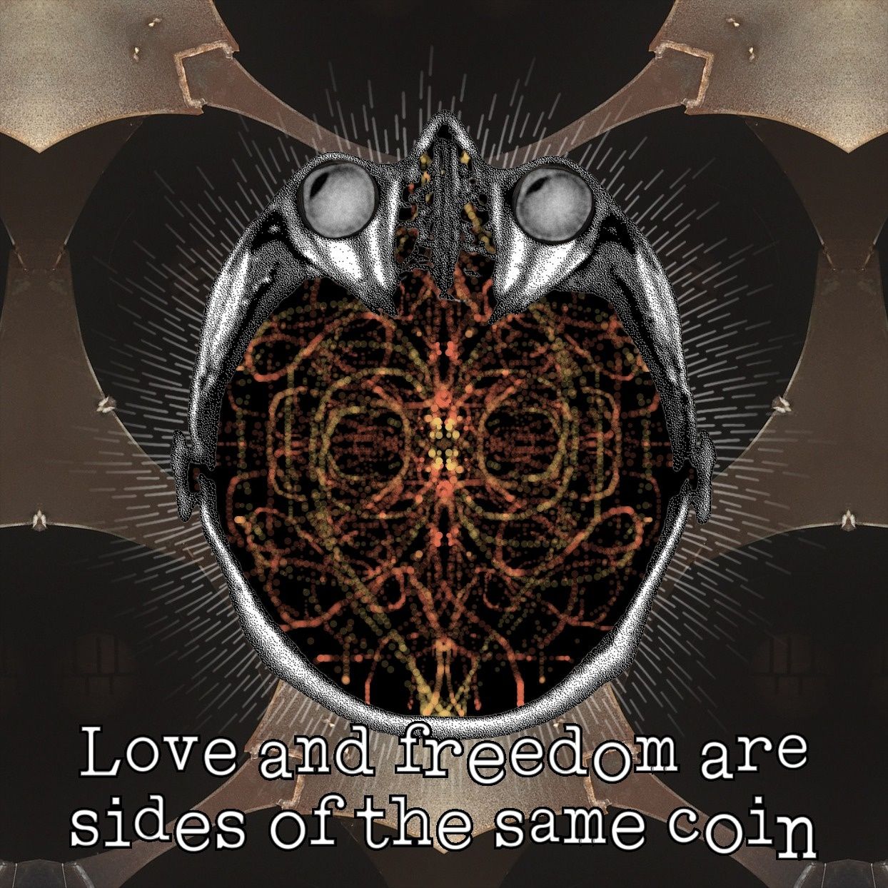 Love and freedom are sides of the same coin